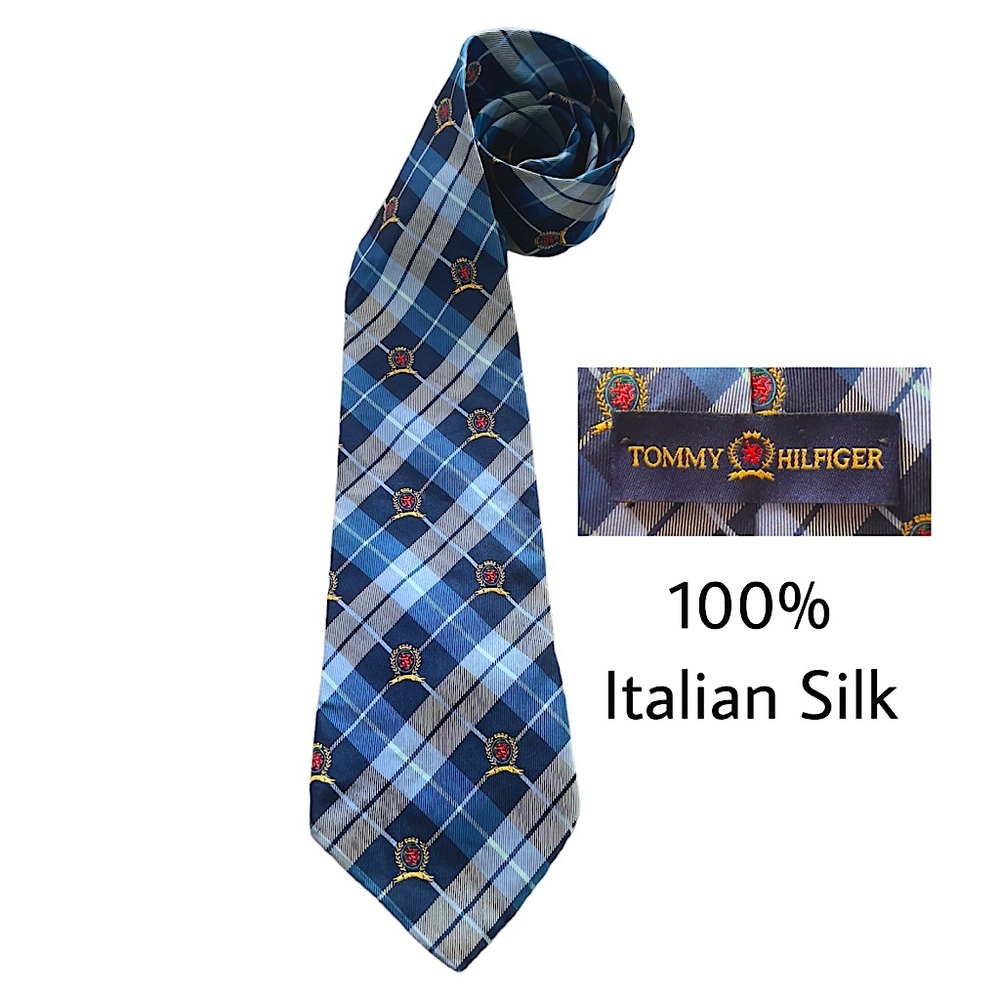Tommy Hilfiger Italian Silk Necktie 58”